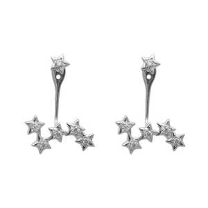 Morini ต่างหูโคมระย้าแฟชั่น1308001ลูกบาศก์เซอร์โคเนียทรงดาว - Product Image 1