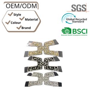 Accessoires semi-finis pour sandales et tongs d'été en TPU transparent avec strass thermocollants, vente en gros d'usine - Product Image 4