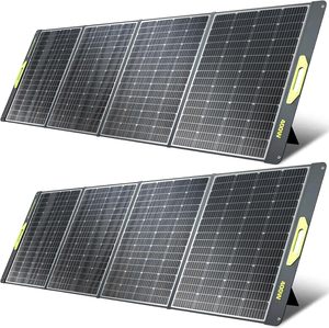 แผงโซลาร์เซลล์พกพา 800W ขายดี 2 x 400W 39V - Product Image 1