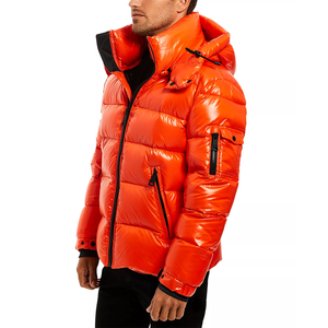 Chaqueta de Invierno Acolchada con Burbujas, Transpirable, Precio al por Mayor, Ropa de Invierno con Cremallera y Logotipo para Hombre - Product Image 5