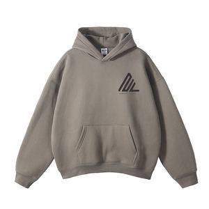 Sudadera Unisex Personalizada al por Mayor, Lista para Enviar, con Cuentas Bordadas, Traje Deportivo de Felpa, Talla Grande, Lisa, para Hombre, de Algodón para Otoño - Product Image 2