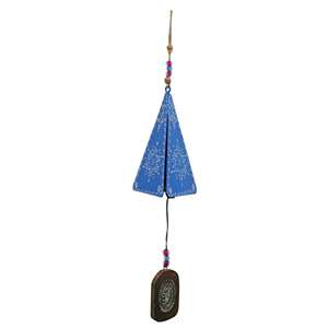 Cloches d'harmonie à son puissant, ornements de jardin peints à la main pour la décoration extérieure de patio et de cour - Product Image 6