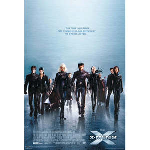 Diseño de póster de X-Men 2, tarjeta postal llamativa - Product Image 1