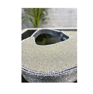 Bolso de Mano de Cuero PU de Media Luna de Diseño de Lujo para Mujer Joven, Gran Capacidad, Cierre de Cremallera Impermeable, Bordado, Venta al por Mayor - Product Image 2