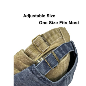 หมวกเบสบอลผ้าทอลายทแยงผ้าทั่วไปสำหรับแฟนกีฬาผู้ชายผู้หญิง - Product Image 4