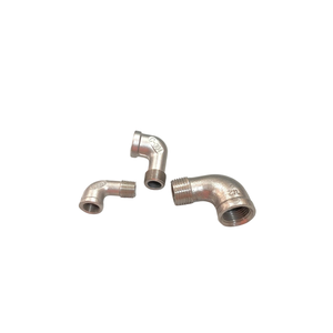 Perfección de alto nivel Personalizado Fundición de acero inoxidable Codo de calle 90 Suave Diversas industrias Embalaje Logo Tees Plomería - Product Image 5