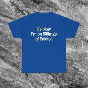 Maglietta Fukitol Offensive a maniche corte, girocollo, unisex, per adulti, regalo promozionale - Product Image 1