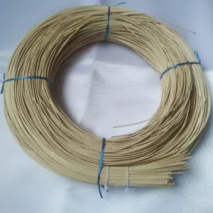 High Quality 100% Natural Good Quality Rattan Core Spline 2mm, 4mm, 8 mm, 7 feet length Best Price Vietnam Supplier