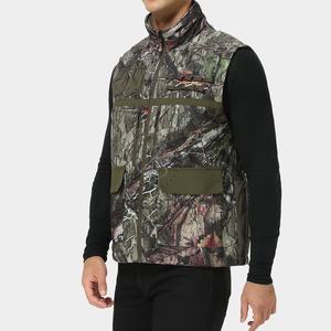 Gilet sans manches respirant pour homme, design personnalisé, softshell 300g, fermeture éclair, pour la chasse en hiver, bodywarmer durable - Product Image 2