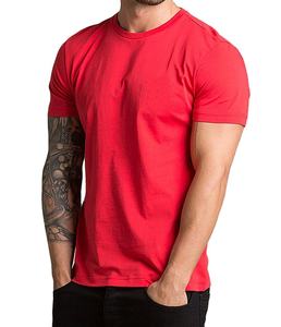 2025 dernier Style hommes décontracté col rond manches courtes T-Shirt 100% coton léger séchage rapide couleur unie personnalisé non tissé - Product Image 1