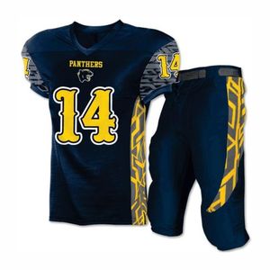 Uniforme de camisetas de fútbol americano, diseño personalizado de calidad, venta al por mayor, para práctica juvenil, sublimación - Product Image 1
