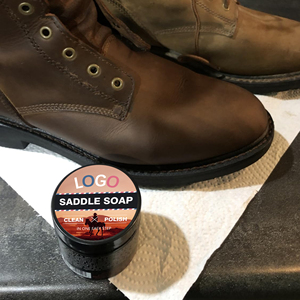 Lanolin và sáp ong dựa yên xà phòng sạch hơn để làm sạch da ghế xe khởi động và cưỡi ngựa - Product Image 2