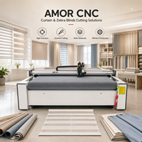 Machine de découpe de tissu pour stores zébrés à ultrasons