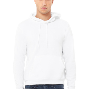 2025 Wholesale Winter Embroidered Unisex 100% Cotton <b>Sponge</b> Fleece Pullover Hoodie with Kanga Pocket Soft <b>Blend</b> - Product Image 1