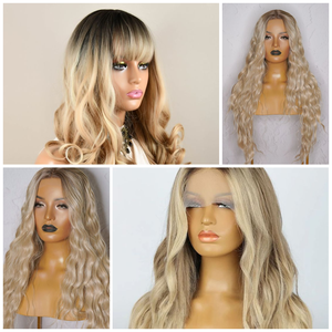 Cabello Indio Remy Premium, Super Doble Trama, para Peluca de Encaje Color Rubio, Realza tu Belleza - Product Image 1