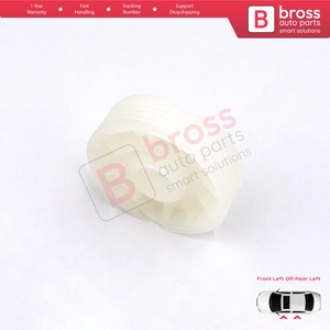 Polea de la rueda del regulador de ventana BWR5394 izquierda 71740175 60672278 para 156 159 - Product Image 4
