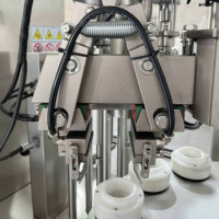 Máquina de Llenado y Sellado de Tubos Ultrasónica Semiautomática ESKO para Envasado de Crema, Gel, Ungüento y Pasta de Dientes en Tubos de Plástico