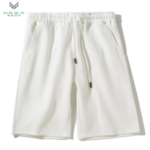 Shorts d'entraînement de gymnastique pour hommes de haute qualité Usine Vente en gros Logo personnalisé Mélange de coton Design décontracté imprimé pour la course à pied - Product Image 3
