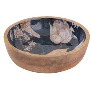 Tazón de Madera Personalizado para Servir Alimentos, Vajilla Grande con Estampado de Esmalte, Uso en Catering, Recipiente para Frutos Secos, Tazón para Mesa de Comedor - Product Image 2