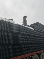 Modules de récupération d'eau de pluie en PP légers et modernes, installés en usine, avec installation souterraine et stockage d'eau de pluie