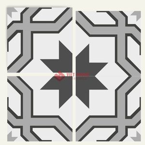 Agrega personalidad a los interiores con azulejos de cemento de 200x200 mm en vibrantes diseños artesanales. - Product Image 1