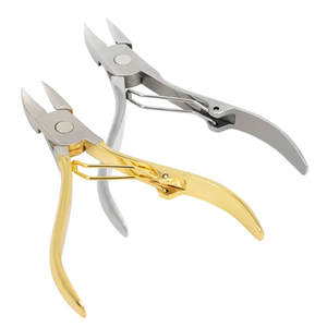 Alicate Pédicure Plata Acier inoxydable Vente en gros Professionnel Ongles épais ou incarnés Coupe-ongles Pince Pince - Product Image 3