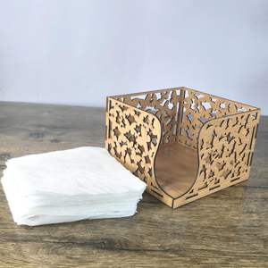Porte-serviettes en bois abordable Antique Designer Handmade Tissue Holder Hotel & Restaurant Ware Wholesale Serviette Holder - Product Image 3