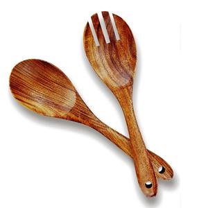 Juego de Utensilios de Cocina de Madera de Acacia de 4 Piezas, Ecológico, Apto para Lavavajillas y Microondas, Espátulas con Logotipo Personalizado, Caja de Color Personalizada - Product Image 6