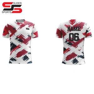 ชุดเสื้อฟุตบอลสำหรับเยาวชนผู้ใหญ่ชุดฟุตบอลพิมพ์ซับลิเมชันออกแบบได้ตามต้องการ - Product Image 1