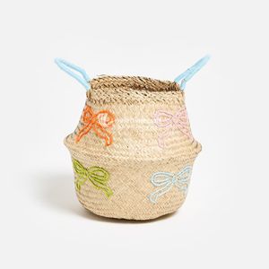 Hot Sale Eco Friendly Handwoven Seagrass Belly <b>Basket</b>, <b>Laundry</b> <b>Basket</b>, Planter Or Toy Storage Multi Purpose Wholesale - Product Image 4