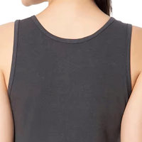 Haute qualité débardeurs femmes taille régulière Style décontracté coton Polyester respirant séchage rapide couleur unie débardeur pour les femmes