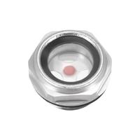 NPT / BSP 1/2 pouces, dôme hexagonal en laiton, indicateur de niveau d'huile avec verrouillage de filetage pour les pompes