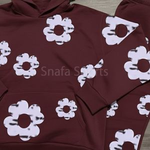 Conjunto de Chándal de Dos Piezas de Mezclilla con Logotipo Personalizado para Hombre, Ropa Casual de Invierno, Chándal Premium de Alta Calidad - Product Image 6
