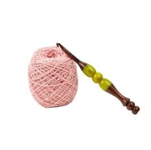 Crochet ergonomique en résine en bois fait à la main en palissandre pour débutants Aiguilles personnalisées de 3mm à 19mm - Product Image 1