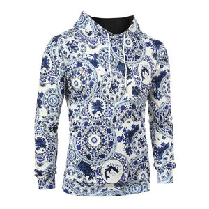 High Quality Custom OEM Pullover <b>Hoodie</b> for Men Print <b>Sublimation</b> Plus Size Oversized Contrast Color Men's <b>Sublimation</b> <b>Hoodie</b> - Product Image 6