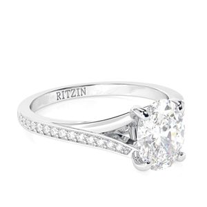 2.00CT Oval Cut Diamond Anniversary <b>Ring</b> For Women - Product Image 3