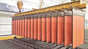 Cátodo de cobre puro Hoja de placa de cobre personalizada Precio de fábrica Placa de cátodos de cobre - Product Image 2