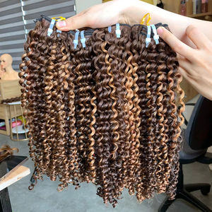 Offre Spéciale 100% cheveux Remy vietnames non transformés tissage lâche vague profonde boucles rebondissantes et cheveux humains de haute qualité - Product Image 1