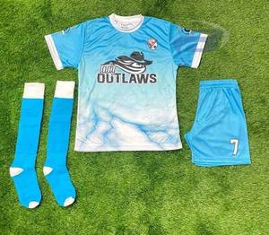 Maillot de football complet, kit de football personnalisé, uniforme d'équipe, maillot, short, chaussettes, ensemble personnalisé, tout design - Product Image 2