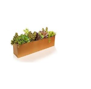 Jardinière de pots de fleurs en métal, différentes formes d'extérieur, jardinières galvanisées de qualité supérieure, vente en gros - Product Image 4