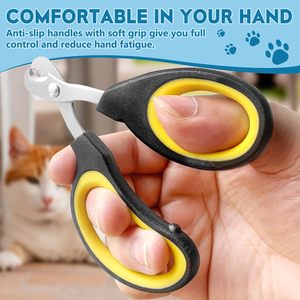 Coupe-ongles pour chat, tondeuse à griffes professionnelle pour animaux de compagnie pour chats d'intérieur, chatons, petits chiens, chiots, oiseaux, lapins, coupe-ongles sûr - Product Image 4