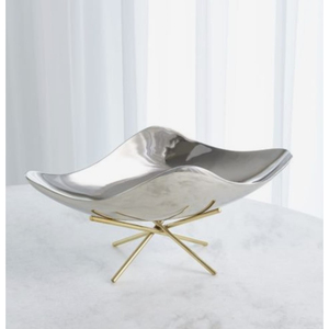 New Arrival Antique Design Wedding and Events Decor Chocolate Serving Bowl Prime Quality Metal Gold Polished Chocolate Bowl - Product Image 3