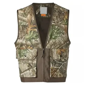 Hot Selling High Quality Blaze 3D Camo Hunting Clothes Men's Warm Reversible Padded Vest for Hunting