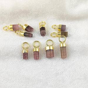 Natural Tourmaline Gemstone 5-10 MM Tiny Raw <b>Charm</b> Pendant Wholesale Bulk <b>Jewelry</b> <b>Making</b> DIY Necklace Bracelet - Product Image 5