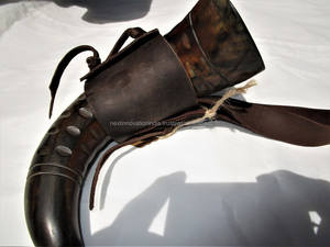 Majestic Handcrafted Elite Tankard Pulido Artesanía natural Beber Cuerno Stein para entusiastas de la cerveza y el hidromiel - Product Image 3