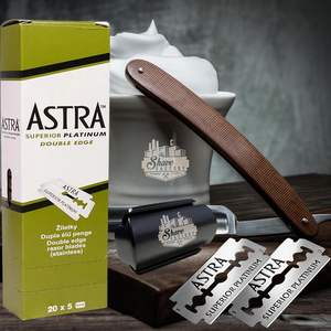 100 lames de rasoir de sécurité à double tranchant Astra Superior Premium Platinum - Product Image 3