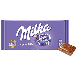ลดกระหน่ํา! ขายช็อคโกแลต Milka ดั้งเดิม 100 กรัม - 300 กรัม / แท่งช็อคโกแลต Milka ดั้งเดิม
