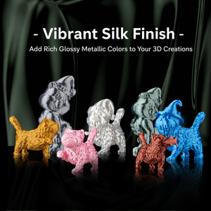 Filament d'imprimante 3D <span class=keywords><strong>ERYONE</strong></span> <span class=keywords><strong>Silk</strong></span> PLA 1,75 mm 1 kg, finition soyeuse brillante pour imprimantes 3D FDM - Product Image 5