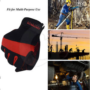 Logo personnalisé Gants de sécurité antidérapants protégés contre la chaleur Gants de mécanicien Offre Spéciale - Product Image 5