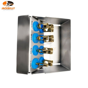 Bộ dụng cụ khoan nha khoa bằng thép không gỉ vàng 8 chiếc, có đánh dấu độ sâu, dùng để cắt xương, dụng cụ phẫu thuật nha khoa - Product Image 3